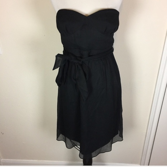 Silk Strapless JCrew Dress - Picture 2 of 7